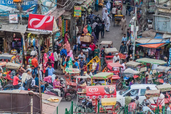 Delhi India Octubre 2016 Tráfico Urbano Centro Delhi India —  Fotos de Stock