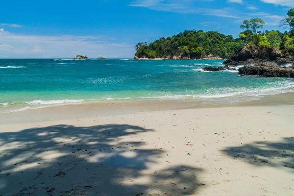 Spiaggia Nel Parco Nazionale Manuel Antonio Costa Rica — Foto Stock