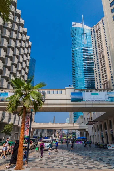 Dubai Ηνωμένα Αραβικά Εμιράτα Οκτωβρίου 2016 Βόλτα Στο Jbr Στο — Φωτογραφία Αρχείου