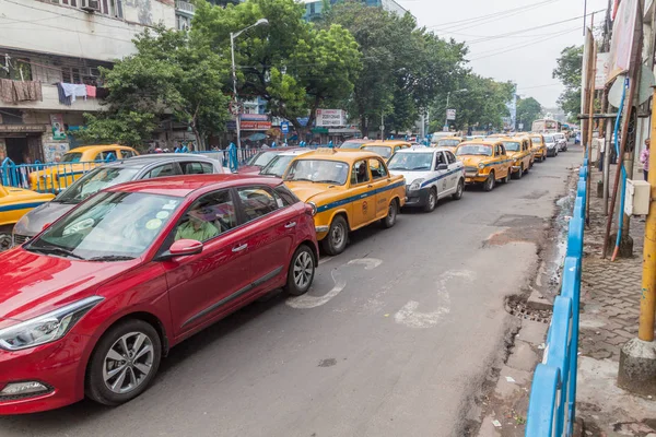 Kolkata India October 2016 View Traffic Jam Kolkata India — Stock Photo, Image