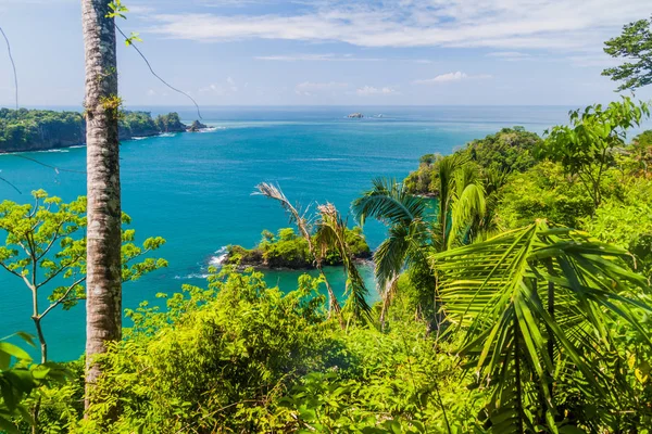 Okyanus kıyısında içinde Milli Parkı Manuel Antonio, Kosta Rika