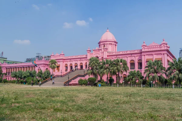 Dhaka Bangladéš Listopadu 2016 Ahsan Manzil Bývalý Obytný Palác Nawab — Stock fotografie