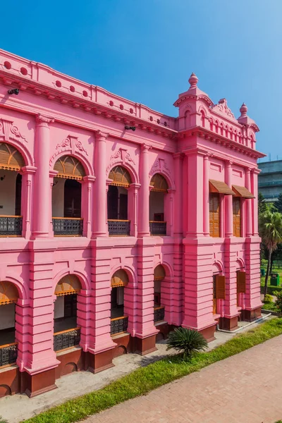 Ahsan Manzil Antigo Palácio Residencial Nawab Daca Bangladesh — Fotografia de Stock