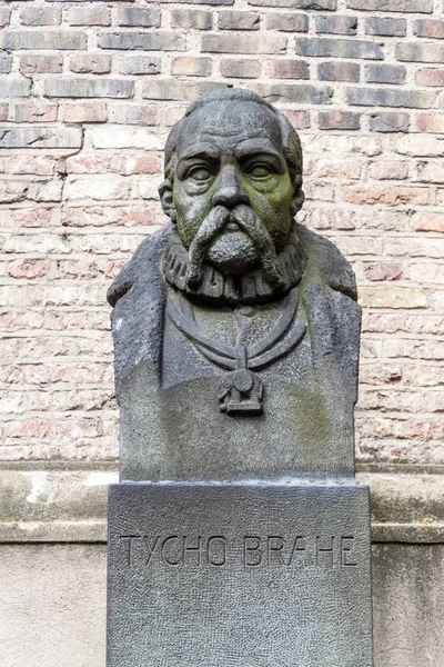Monumento Tycho Brahe Copenhague Dinamarca — Foto de Stock