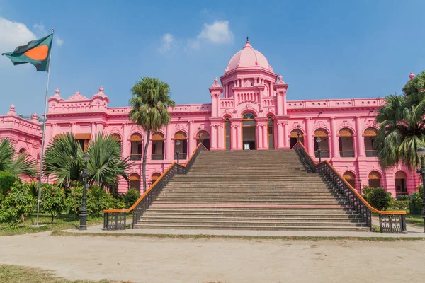 Ahsan Manzil Antigo Palácio Residencial Nawab Daca Bangladesh — Fotografia de Stock