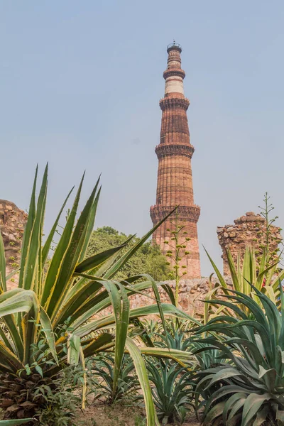 Delhi, Hindistan Qutub Minar minaresi.