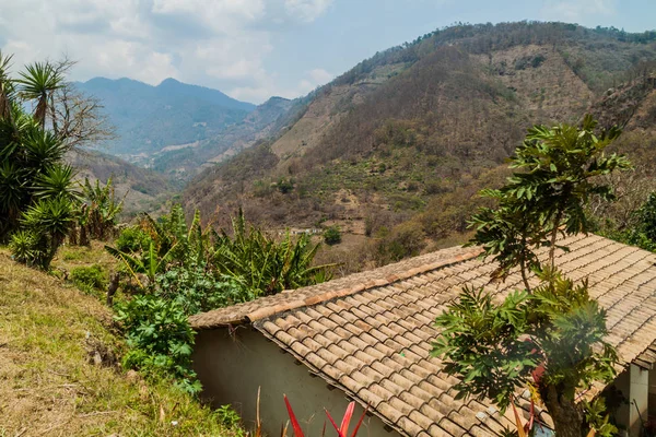 Mountain View San Manuel Colohete Vesnice Honduras — Stock fotografie