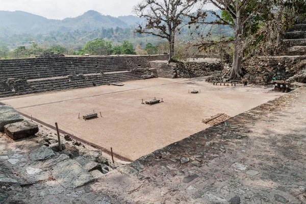Doğu mahkeme arkeolojik sitesi Copan, Honduras
