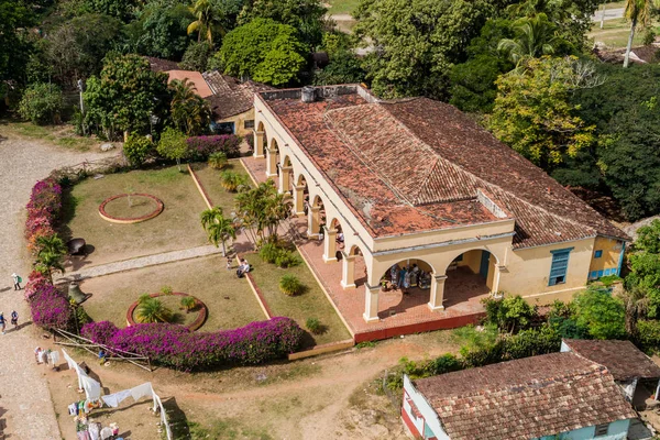 Manaca Iznaga Cuba Feb 2016 Palazzo Coloniale Nel Villaggio Manaca — Foto Stock