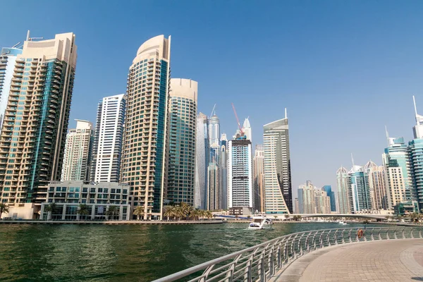 Weergave Van Dubai Marina Verenigde Arabische Emiraten — Stockfoto
