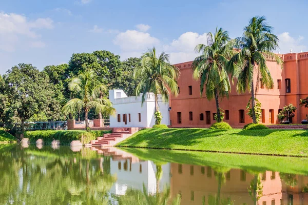 Sadarbari Sardar Bari Rajbari Pałacu Muzeum Sztuki Ludowej Sonargaon Miasto — Zdjęcie stockowe