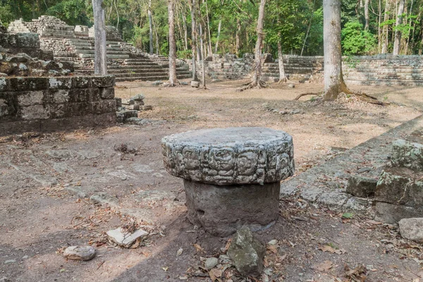 Ruinas Sitio Arqueológico Copán Honduras — Foto de Stock