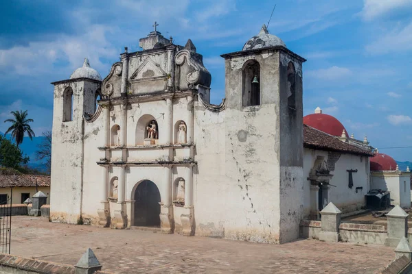 Church San Sebastian Village Honduras — Stock Photo, Image