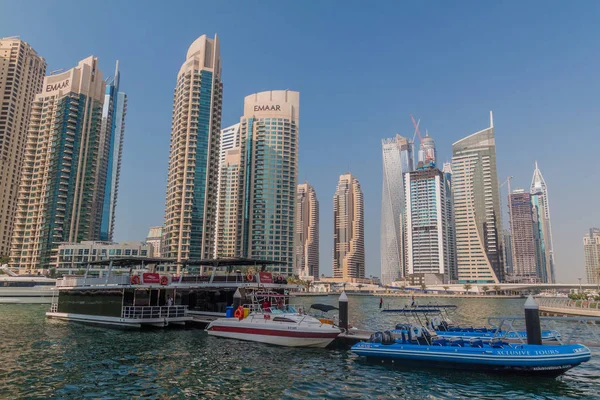 Dubai Emiratos Árabes Unidos Octubre 2016 Vista Dubai Marina Emiratos — Foto de Stock