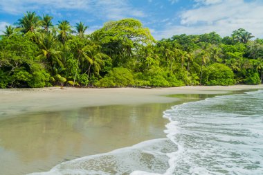 Beach içinde Milli Parkı Manuel Antonio, Kosta Rika