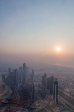 Dubai, Birleşik Arap Emirlikleri günbatımı