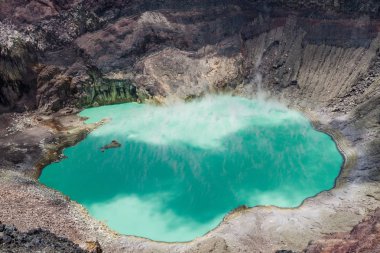 Krater Gölü Santa Ana volkan, El Salvador
