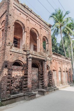 Terk edilmiş antik kent Painam (bazen Panam) Nagar, Bangladeş