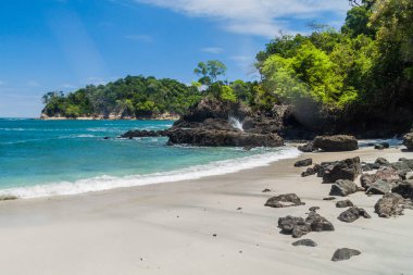 Beach içinde Milli Parkı Manuel Antonio, Kosta Rika