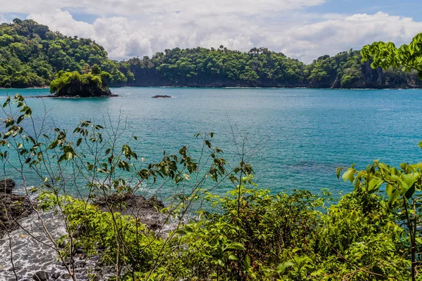 Pobřeží Oceánu Národní Park Manuel Antonio Kostarika — Stock fotografie