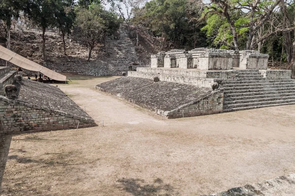 Top sahası arkeolojik sitesi Copan, Honduras