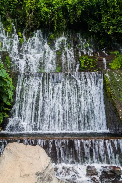 Een Van Chorros Calera Reeks Watervallen Buurt Van Dorp Juayua — Stockfoto