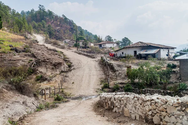 Village Cubite Dans Département Lempira Honduras — Photo