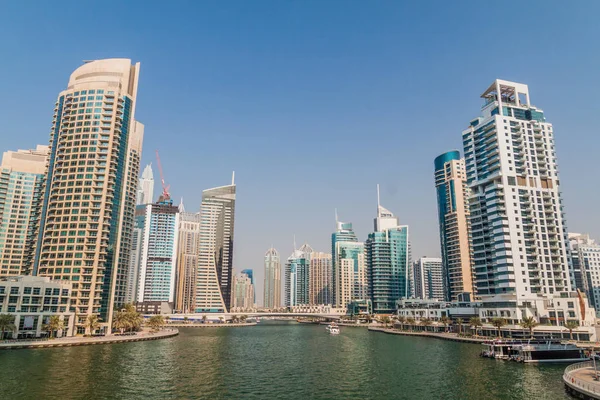 Vista Dubai Marina Emiratos Árabes Unidos — Foto de Stock