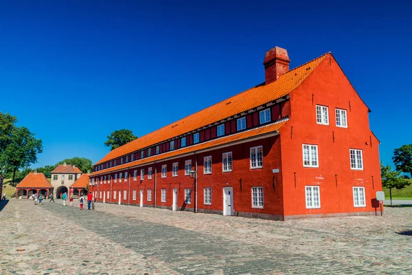 Copenhague Danemark Août 2016 Caserne Kastelelt Citadelle Copenhague Danemark — Photo