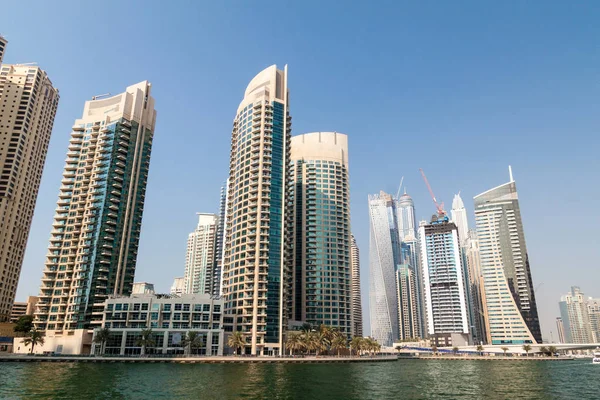 Vista Dubai Marina Emiratos Árabes Unidos — Foto de Stock