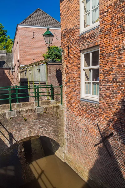 Casas Antiguas Canal Den Bosch Países Bajos — Foto de Stock