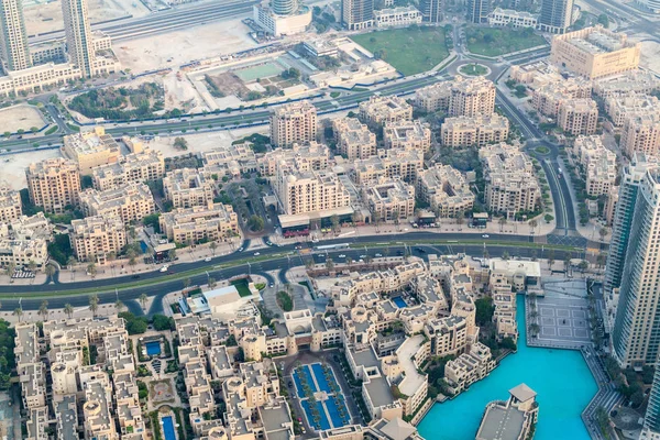 Vista Aérea Dubai Emirados Árabes Unidos — Fotografia de Stock