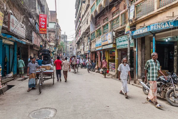 Dhaka Bangladesh Noviembre 2016 Vista Una Calle Old Dhaka Bangladesh —  Fotos de Stock