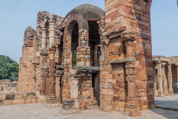 Руины Комплекса Кутуб Дели Индия — стоковое фото