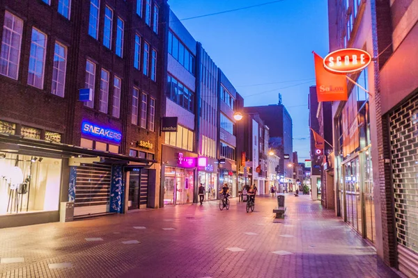 Eindhoven Niederlande August 2016 Fußgängerzone Zentrum Von Eindhoven Niederlande — Stockfoto