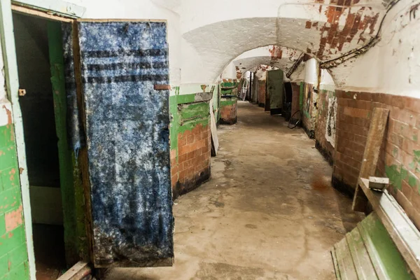 Interior Patarei Former Sea Fortress Prison Tallinn Estonia — Stock Photo, Image