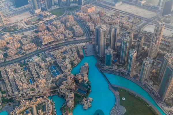 Εναέρια Άποψη Του Ντουμπάι Ενωμένα Αραβικά Εμιράτα — Φωτογραφία Αρχείου