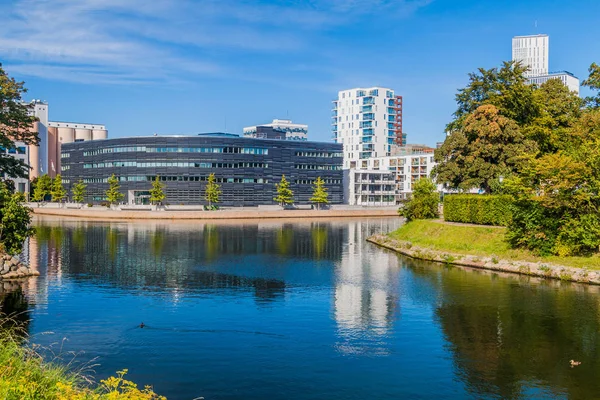 Kentsel peyzaj sokakların Malmo, İsveç