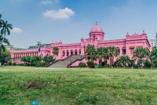 Ahsan Manzil Tidigare Bostadspalats Det Nawab Dhaka Bangladesh — Stockfoto