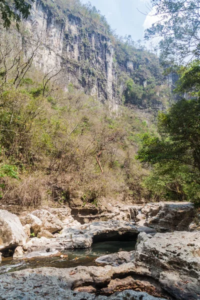 Kanyon Campa Village Honduras Yakınındaki — Stok fotoğraf