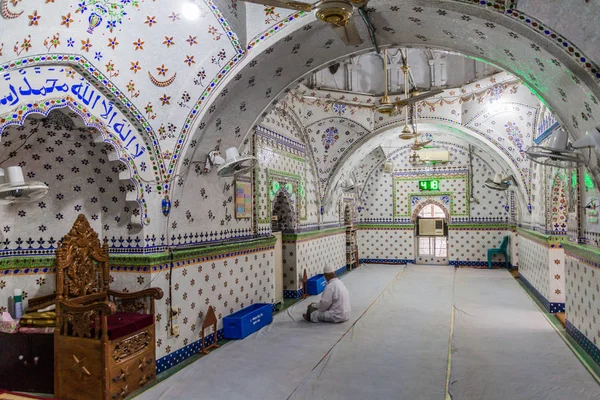 Dhaka Bangladéš Listopadu 2016 Interiér Hvězda Mosque Tara Masjid Dháce — Stock fotografie