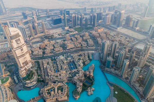 Dubai Emiratos Árabes Unidos Octubre 2016 Vista Aérea Dubai Emiratos — Foto de Stock