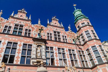 Polonya 'nın Gdansk kentindeki büyük cephanelik.