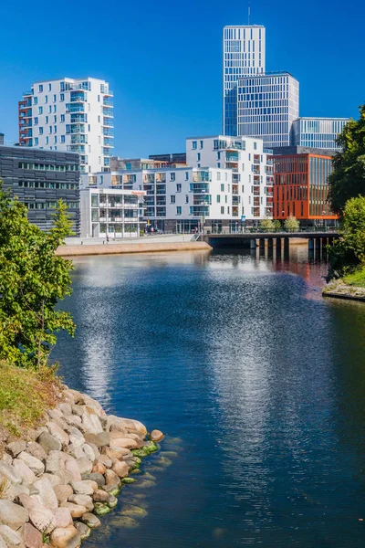 Malmö Zweden Augustus 2016 Hedendaagse Architectuur Malmö Zweden — Stockfoto