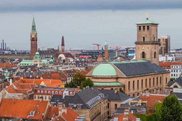 Skyline Copenhagen Denmark Background — Stock Photo, Image