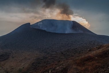 Krater Telica volkan, Nicaragua