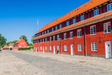 Kastelelt (Kalesi) Kopenhag, Danimarka Kışlası