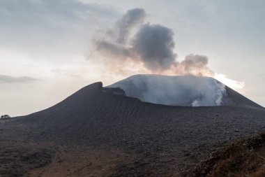Krater Telica volkan, Nicaragua