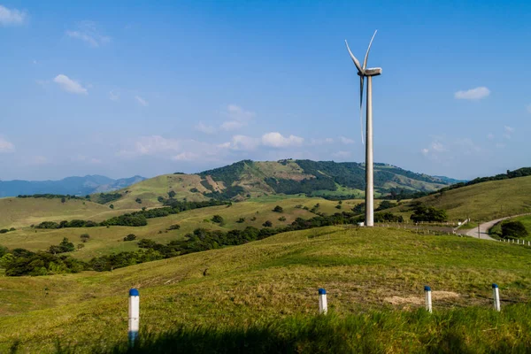 Szélerőmű Tilaran Hegyek Costa Rica — Stock Fotó