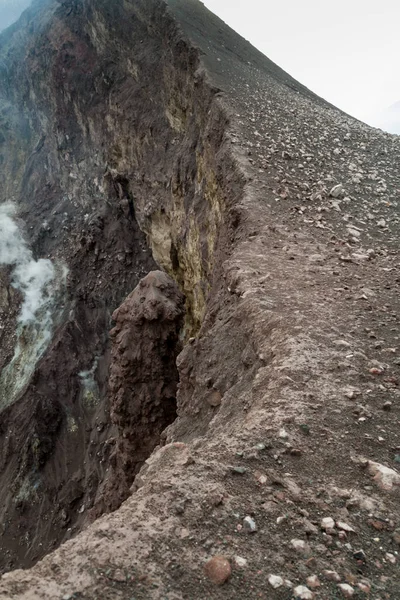 Cratere Del Vulcano Telica Nicaragua — Foto Stock